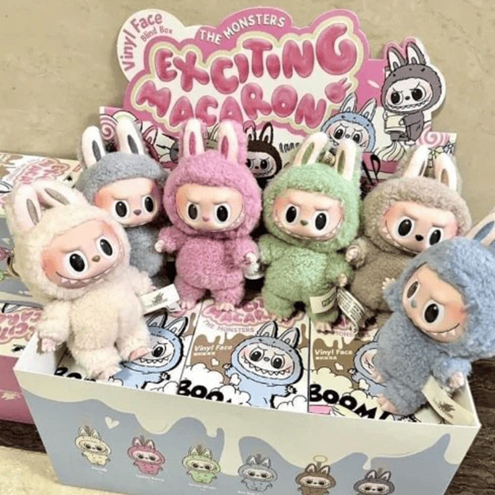 Authentic POP MART Labubu Exciting Macaron Blind Box | The Monsters Collectible
