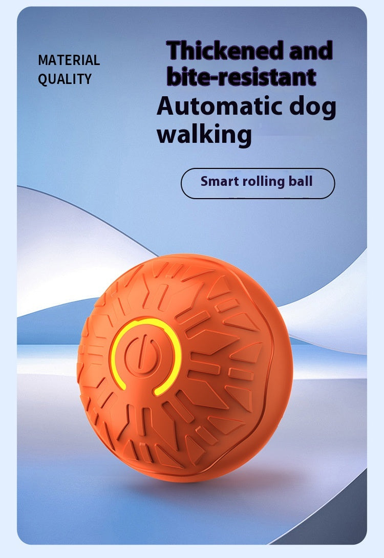 Automatic Jumping Dog Ball - Interactive Luminous Toy for Active Dogs
