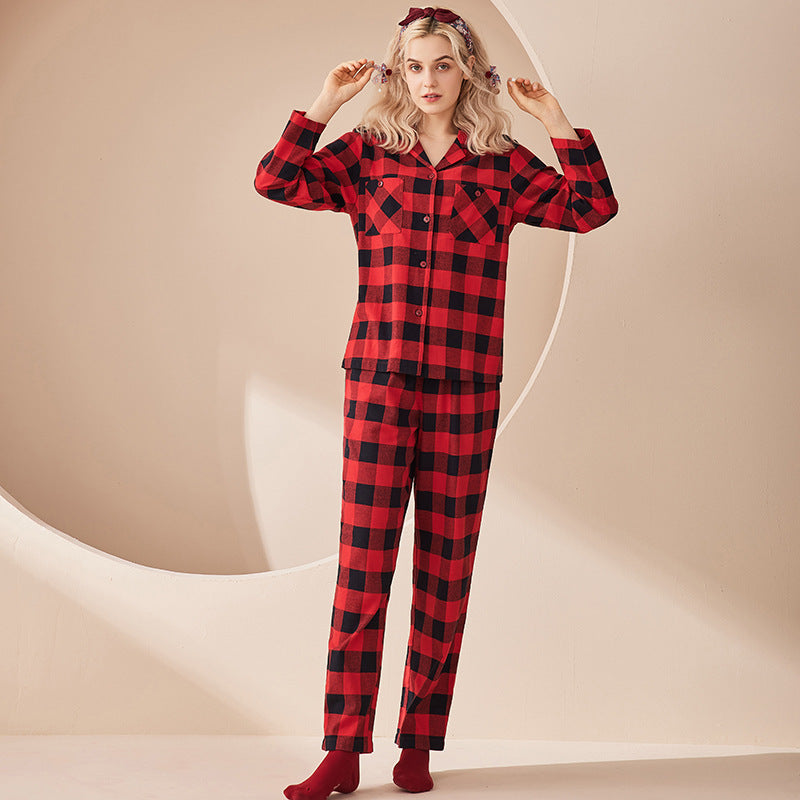 New Home Thickened Cotton Pajamas - titoama