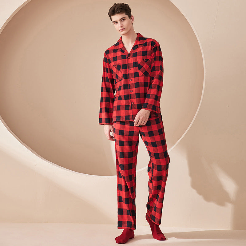New Home Thickened Cotton Pajamas - titoama