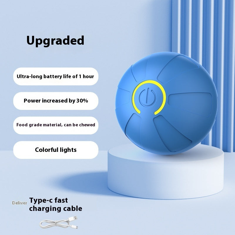 Automatic Jumping Dog Ball - Interactive Luminous Toy for Active Dogs