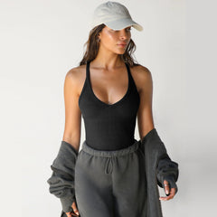 Knitted Vest Sexy Slim Top