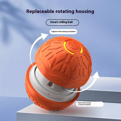 Automatic Jumping Dog Ball - Interactive Luminous Toy for Active Dogs