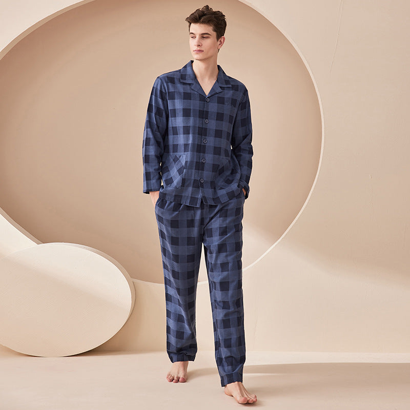 New Home Thickened Cotton Pajamas - titoama