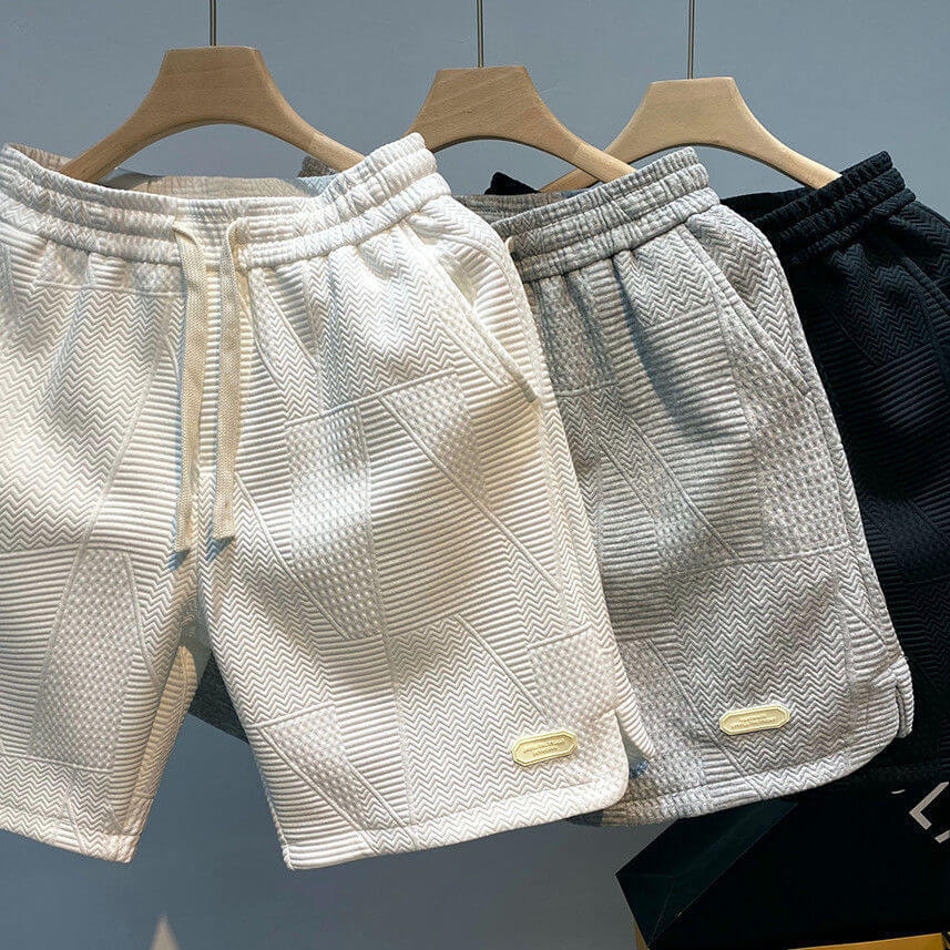 Fashion Personality Wave Pattern Shorts Men - titoama