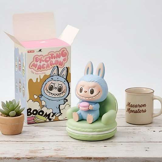 The Monsters - Exciting Macaron Vinyl Face Blind Labubu Box
