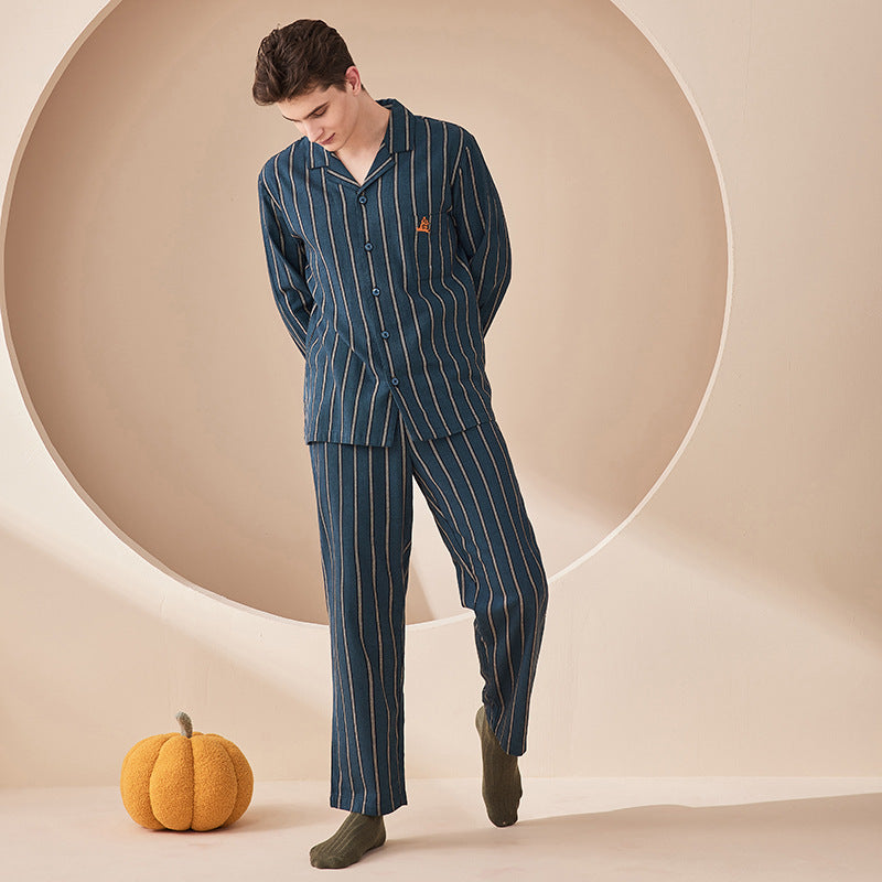 New Home Thickened Cotton Pajamas - titoama