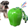 Squeaky Apple Dog Toy - Durable Chew Toy for Medium & Large Dogs