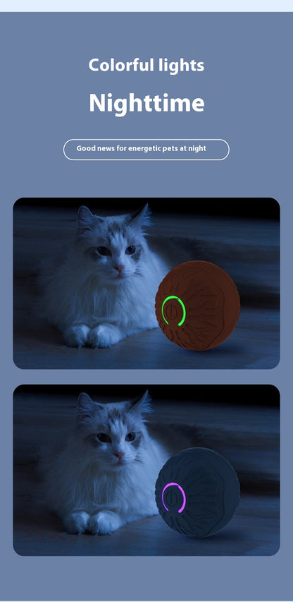 Automatic Jumping Dog Ball - Interactive Luminous Toy for Active Dogs